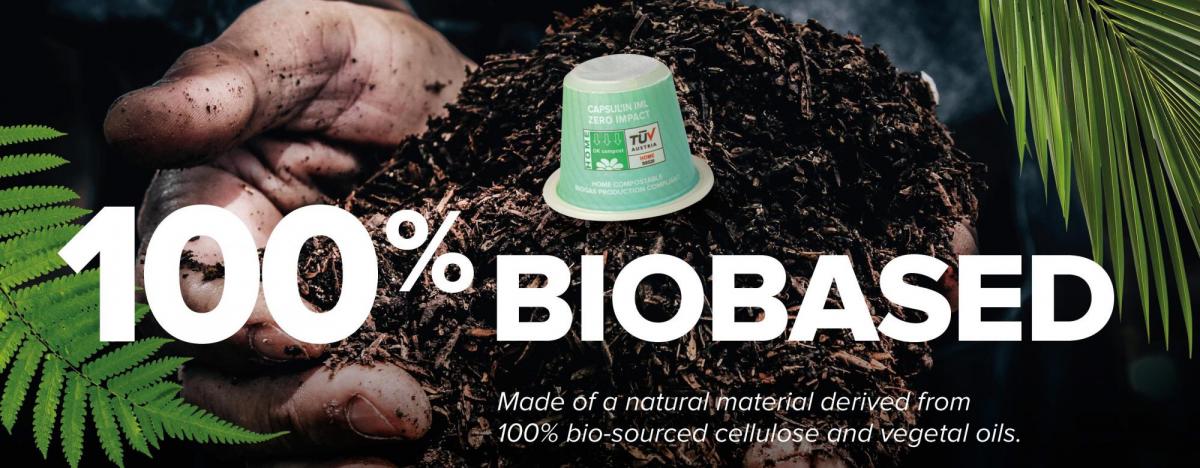 100% biologisch afbreekbare capsules